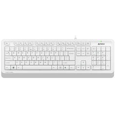Клавиатура A4Tech FK10 WHITE бело-серая, USB (1147536)