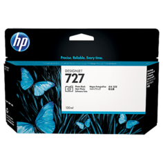 Картридж HP B3P23A №727 с чернилами фотографического черного цвета для принтеров Designjet T920/T1500, 130 мл