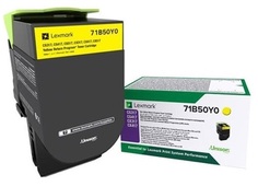 Картридж Lexmark 71B50Y0 2300 стр. желтый для CS317dn, CS417dn, CS517de, CX317dn, CX417dn, CX517de