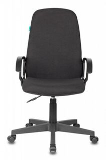 Кресло офисное Бюрократ CH-808LT руководителя, цвет черный 3C11 крестовина пластик