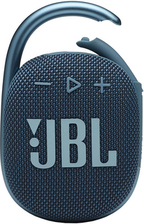 Портативная акустика 1.0 JBL Clip 4 синяя 5W BT 15м 500mAh