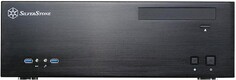 Корпус mATX SilverStone GD04 черный, без БП, 2*USB 2.0, audio
