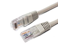 Кабель патч-корд U/UTP 6 кат. 0.5м Filum FL-U6-0.5M 26AWG(7x0.16 мм), омедненный алюминий (CCA), PVC, серый