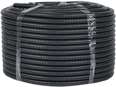Труба гофрированная EKF FRHF-20 PROxima FRHF с зондом d20мм (100м) черная Plast