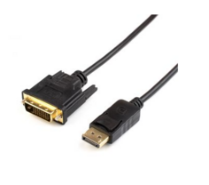 Кабель Atcom AT9504 DVI/DisplayPort, 1.8м, черный