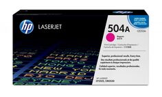 Картридж HP 504A CE253A для принтера color LaserJet CCM3530/CP3525 пурпурный