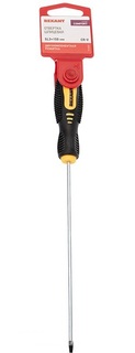 Отвертка шлицевая Rexant 12-6422 SL 3х150 мм, двухкомпонентная рукоятка
