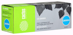 Картридж Cactus CS-Q6000A для принтеров HP Color LaserJet 1600/2600N/M1015/M1017, чёрный, 2500 стр.