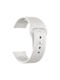 Ремешок на руку Lyambda ALTAIR DSJ-01-10T-20-WH силиконовый для часов 20 mm white