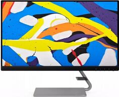 Монитор 23,8" Lenovo Q24i-1L 1920x1080, IPS, 4ms, 1000:1, 16:9, 250cd/m2, 178/178, HDMI, VGA, speakers, Tilt, Swivel, Pivot, HAS, black/iron gray