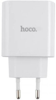 Зарядное устройство сетевое Hoco RC5 УТ000024734 USB+Type-C, PD+QC3.0, белое