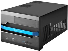 Корпус mATX SilverStone SG12 черный, без БП, USB Type-C, USB 3.0, audio