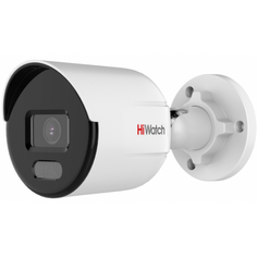 Видеокамера IP HiWatch DS-I250L(C)(4 mm) 2Мп уличная цилиндрическая с LED-подсветкой до 30м и технологией ColorVu