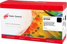 Картридж Static Control 002-01-S7553A лазерный Q7553A черный (3000стр.) для HP P2014/P2015/M2727
