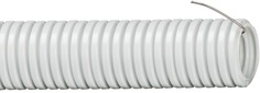 Труба гофрированная IEK CTG20-16-K41-010I ПВХ 16мм с протяжкой серая (10м)