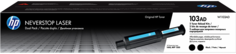 Заправочный комплект HP 103AD W1103AD черный x 2уп. (5000стр.) для HP Neverstop Laser