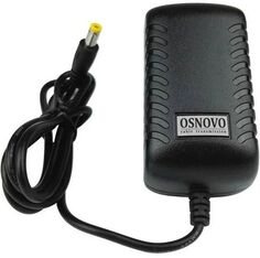 Блок питания OSNOVO PS-12012 (сетевой адаптер) DC12V, 1A (12Вт макс.). Диапазон входных напряжений: AC100-240V. Штекер 2.1x5.5мм. Размеры (ШхВХГ): 40.