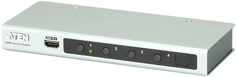 Переключатель KVM Aten VS481B-AT-G switch, HDMI, 4>1/4x1 телевизор/панель/port/монитор/проектор, (до 4Kx2K 4096x2160/3840x2160;480P/720P/1080i/1080P;п