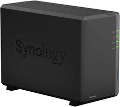 Сетевое хранилище Synology DS218PLAY 2x3.5 / 2.5" HDD/SSD SATA, RAID 0/1/JBOD, GbLAN, 2xUSB3.0, без HDD