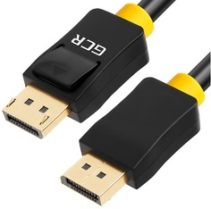 Кабель интерфейсный DisplayPort GCR GCR-DP2DP-3.0m 20M/20M, двойной экран, позолоченные контакты, черный, 3м (33-050533)