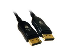 Кабель интерфейсный Digma bhp dp 1.4-10 AOC, ver 1.4, 10м, GOLD черный