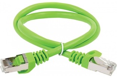 Кабель патч-корд ITK PC02-C5EF-3M кат.5Е FTP, 3м, зеленый