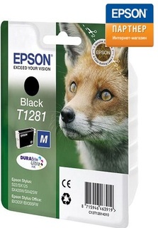 Картридж Epson C13T12814012 для принтера Stylus S22/МФУ SX420W/SX425W/SX125/SX430W чёрный