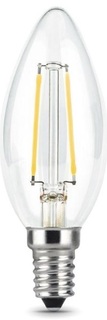 Лампа светодиодная Gauss 103801205 LED Filament Свеча E14 5W 450lm 4100К
