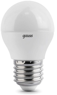 Лампа светодиодная Gauss 105102207 LED Шар E27 6.5W 550lm 4100K