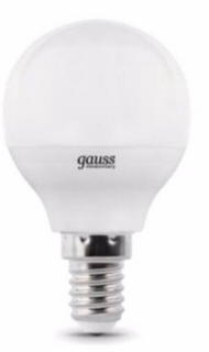Лампа светодиодная Gauss 53118 LED Elementary Globe 8W E14 2700K 1/10/100
