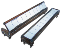 Рамка TWT TWT-LSA10-LBL-O откидная для таблички, для плинтов 10 пар