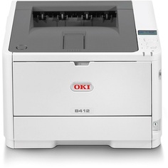Принтер лазерный черно-белый OKI B412dn А4, 33 стр/мин, дуплекс, 10/100/1000 Ethernet, лоток 350 л
