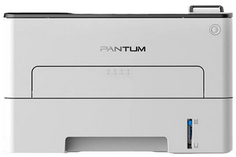 Принтер лазерный черно-белый Pantum P3010DW А4, 30 стр/мин, 1200 X 1200 dpi, 128Мб RAM, дуплекс, лоток 250 л, USB/WiFi, серый, стартовый комплект
