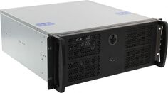Корпус серверный 4U Procase EB445-B-0 черный, дверца, без БП, глубина 450мм, MB 12"x9.6"