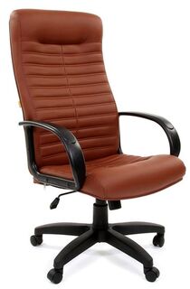 Кресло офисное Chairman 480 LT 7000849 коричневое (Terra 111), экокожа, до 120 кг
