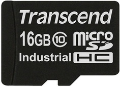 Промышленная карта памяти MicroSDHC 16Gb Transcend TS16GUSDC10I Industrial class 10 (без адаптера)