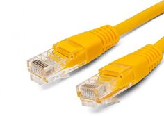 Кабель патч-корд U/UTP 5e кат. 10м Filum FL-U5-10M-Y 26AWG(7x0.16 мм), омедненный алюминий (CCA), PVC, жёлтый