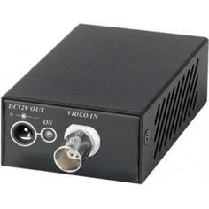 Комплект SC&T CA101VP без БП (передатчик + приёмник) для передачи Composite Video (до 960H/700ТВЛ) и питания по одному коаксиальному кабелю до 800м. П Sct