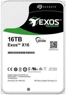 Жесткий диск 16TB SAS 12Gb/s Seagate ST16000NM002G 3.5" Exos X16 7200rpm 256MB
