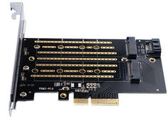 Адаптер Orico PDM2 для 2*M.2 SSD, PCI-E 3.0 Gen3 X4