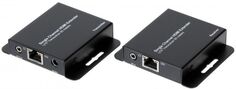 Удлинитель HDMI Dahua DH-PFM700-E по витой паре Максимальная длина кабеля: до 50м; cовместимость: HDMI v.1.3 и ниже; разрешение: до 1080р; в комплекте