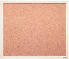 Доска Cactus CS-CWBD-90X120 пробковая, коричневая, 90x120см, деревянная рама