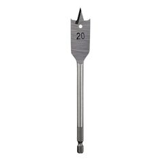 Сверло KRANZ KR-91-0661 перовое по дереву 8х152 мм (шестигранный хвостовик)