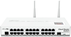 Коммутатор Mikrotik CRS125-24G-1S-2HnD-IN Cloud Router Switch электронное устройство