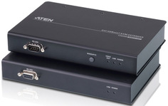 Удлинитель Aten CE620-AT-G USB, DVI Single Link+KBD/MOUSE USB+AUDIO+RS232, 100 м, 1xUTP Cat5e, DVI-D+2MINIJACK+DB9+USB B-тип>3xUSB A-тип, F, с KVM-шну