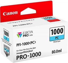 Картридж Canon PFI-1000 C 0547C001 для PRO1000, голубой (80 ml)