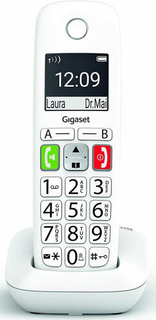 Дополнительная трубка DECT Gigaset E290HX HSB RUS S30852-H2961-S302 белая для E290