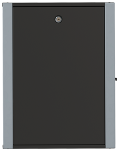 Секция SYSMATRIX WP DS.09.7000 задняя , для настенного шкафа 9U серии WP, цвет темно-серый (RAL 7000)