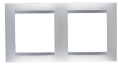 Рамка Simon 1500620-033 Simon 15 Алюминий 2-я