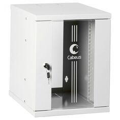 Шкаф Cabeus WSC-8U настенный 10" 8U 315x325x405mm (ШхГхВ) дверь стекло